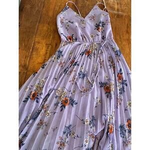 Sz M - Ali & Jay Be Mine Lavender Midi Dress